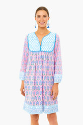 Eva Pink Pineapple Jaipur Dress